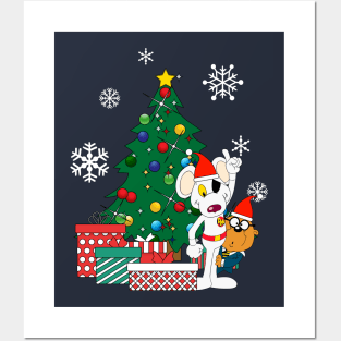 Danger Mouse And Penfold Around The Christmas Tree Posters and Art